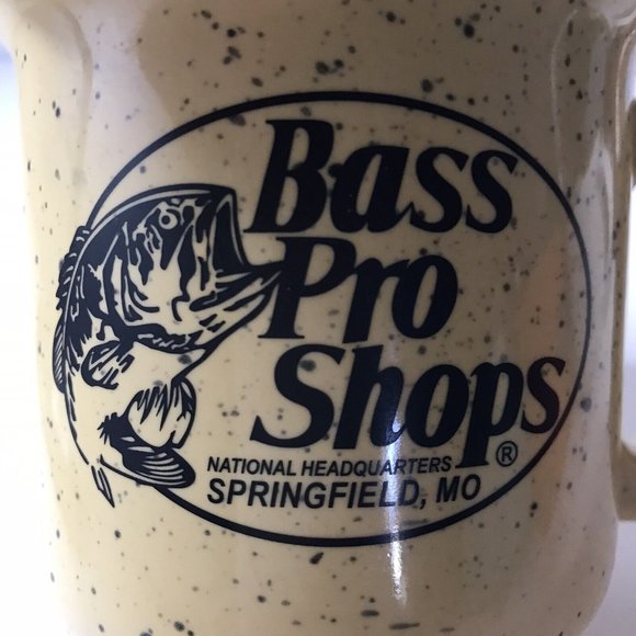 Bass Pro Shop Mug Yellow 16 Oz Coffee Cup Ceramic - Picture 5 of 7